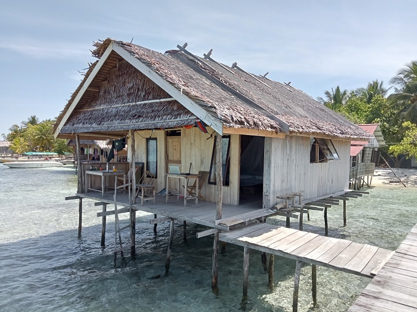 View of the private double bedroom bungalow